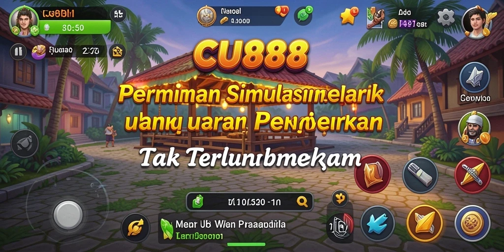 Tampilan gameplay CU888 yang menarik dan immersif dalam simulasi.