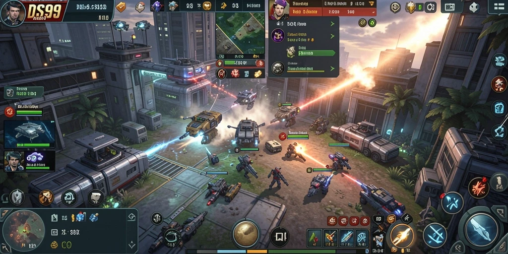 Gameplay menarik dan strategi seru di DS99.