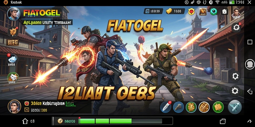 Tampilan antarmuka FIATOGEL yang simple dan efisien.