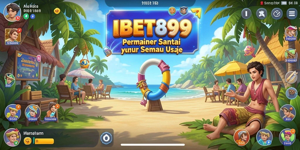 Screenshot utama IBET899 menunjukkan momen seru gameplay Casual yang penuh warna.