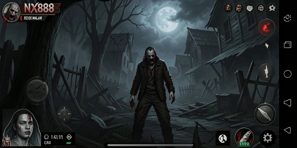 Gameplay mencekam dengan suasana Horror yang menegangkan.