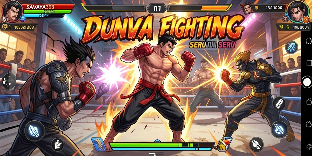 Tampilan memukau dari gameplay pertarungan di SAVAYA303.