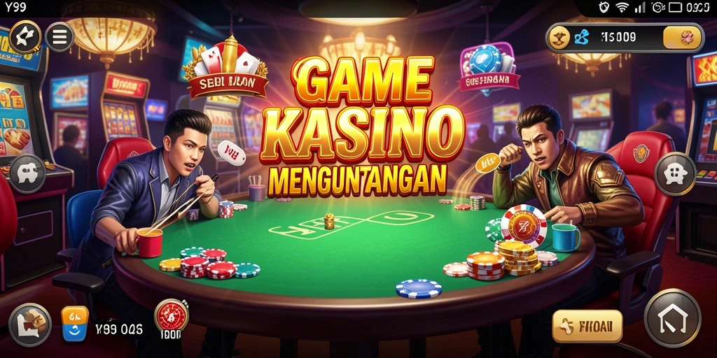 Screenshot Y89 menampilkan pengalaman bermain kasino yang mengasyikkan.